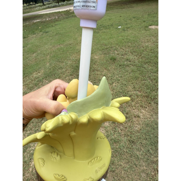 Disney Baby Simba on Leaf Lamp 13" Lion Cub Leaves White Metal Nursery No Shade - Picture 10 of 13